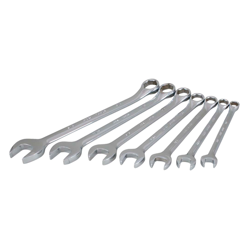 Gray Tools TU7SH Wrench Set, Combination, 7 Pieces, Imperial