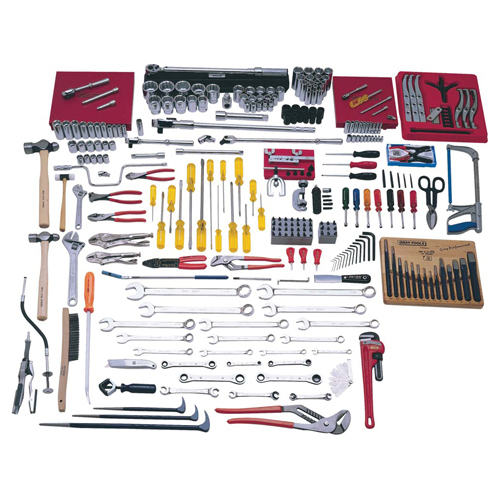 Gray Tools MS1225-TO Complete Intermediate Set, 225 Pieces