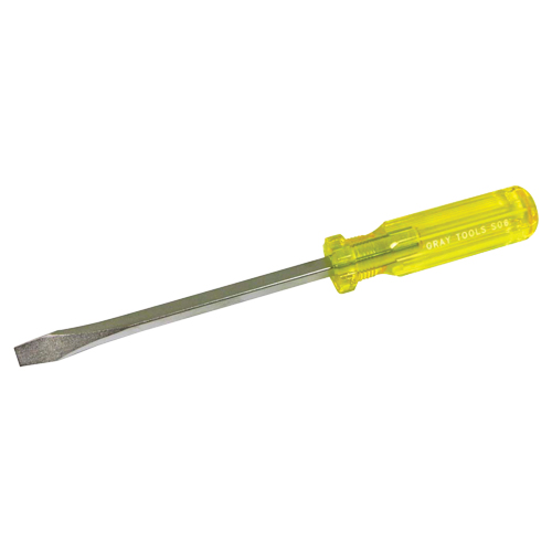 Gray Tools S06 Tournevis fendu, 5/16", 10-1/4" lo, Prise Plastique