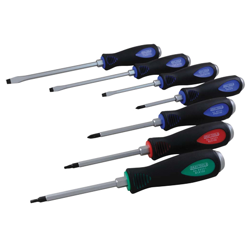 Gray Tools 86007 Jeux de tournevis, 7 mcx