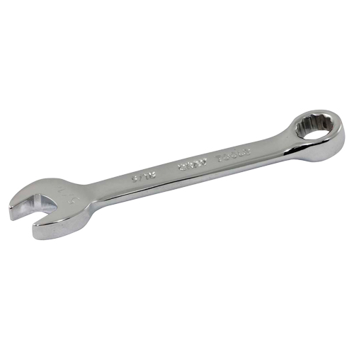 Gray Tools 63210 Stubby Combination Wrench, 12 Point, 5/16", Chrome Finish