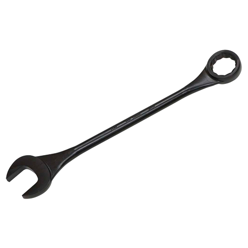 Gray Tools MC75B Combination Wrench, 12 Point, 75 mm, Black Oxide Finish