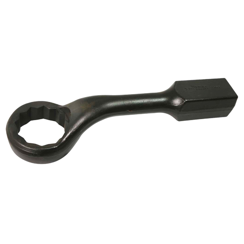 Gray Tools 66899 Striking Face Box Wrench, 12 Point, 3-1/8", 45° Offset, Black Oxide Finish