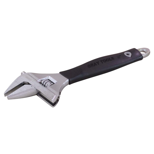 Gray Tools 66308 Cl&eacute;s r&eacute;glables, 8-1/4" lo, la max. 1-1/2", Poli