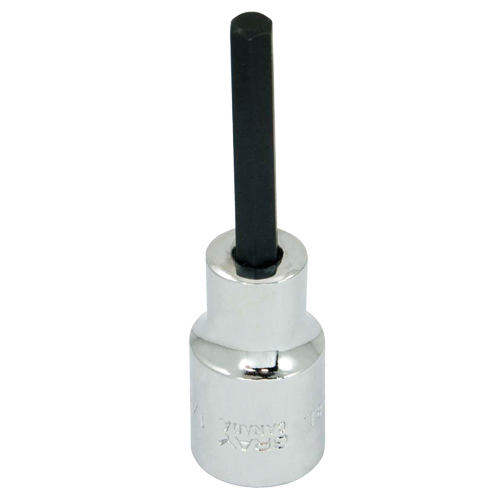 Gray Tools DW8L Douille &agrave; embout, Hexagonale, 1/4" x 3-1/4" lo, Prise Prise carr&eacute;e 1/2"