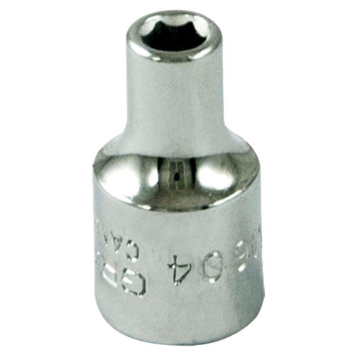 Gray Tools M604 Douille, 4 mm, Prise 1/4", 6 pans