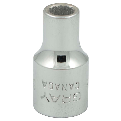 Gray Tools V106 Douille, 3/16", Prise 1/4", 12 pans