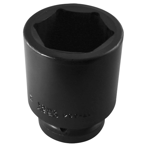 Gray Tools 17-664 Socket, Impact, 2", 1" Drive, 6 Points