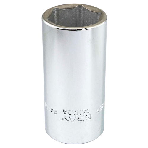 Gray Tools MD1228H Socket, 28 mm, 1/2" Drive, 6 Points