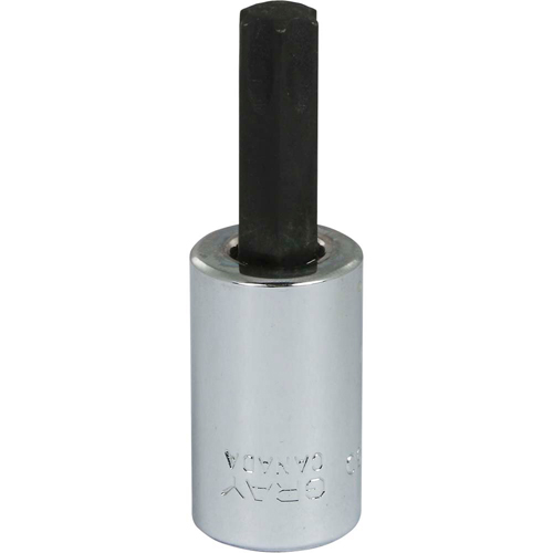 Gray Tools T650 Douille &agrave; embout, Torx, T50 x 2-1/8" lo, Prise 3/8"