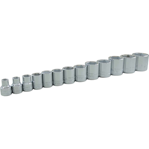 Gray Tools 25013 Jeu de douilles, 13 Mcx, Prise de 3/8"