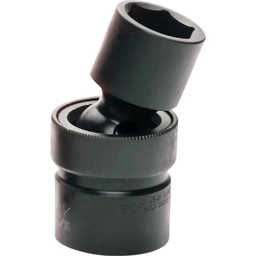 Gray Tools PHUM24 Universal Joint Socket, Impact, 24 mm, 1/2" Drive, 6 Points