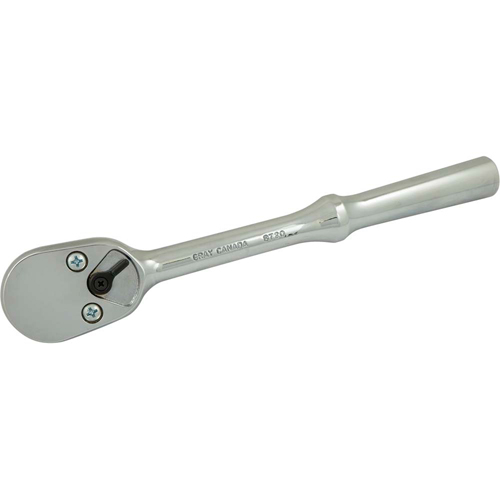 Gray Tools 8720 Reversible Ratchet, 1/2" Drive, Plain Handle