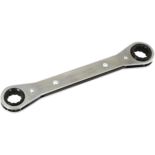 Gray Tools 5004 Flat Ratcheting Box Wrench