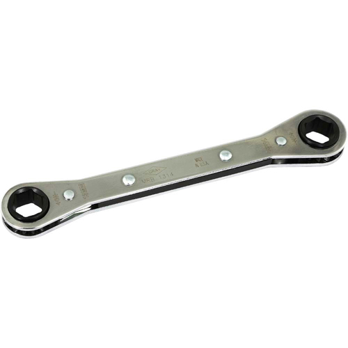 Gray Tools MRB1314 Flat Ratcheting Box Wrench  