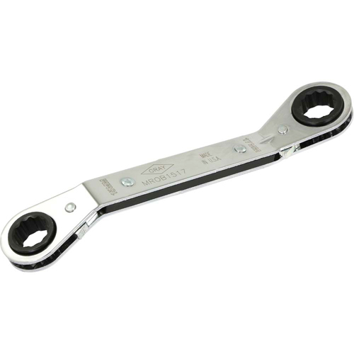 Gray Tools MROB1517 Offset Ratcheting Box Wrench  
