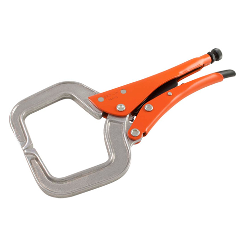 Grip-On 144-12 Locking Pliers, 11-1/4" Length, C-Clamp