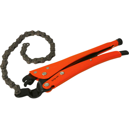Grip-On 181-12 Locking Chain Clamp Pliers, 13" Length, Omnium Grip