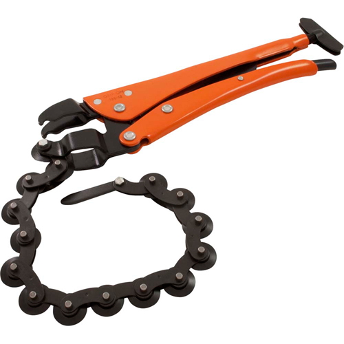 Chain style pipe cutter hotsell