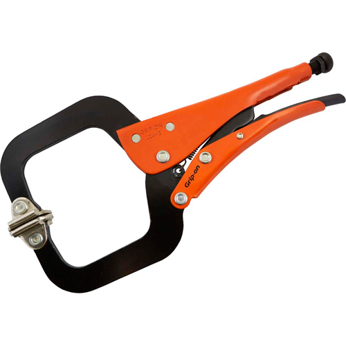 Grip-On 224-12 Locking Pliers, 11-3/4" Length, C-Clamp