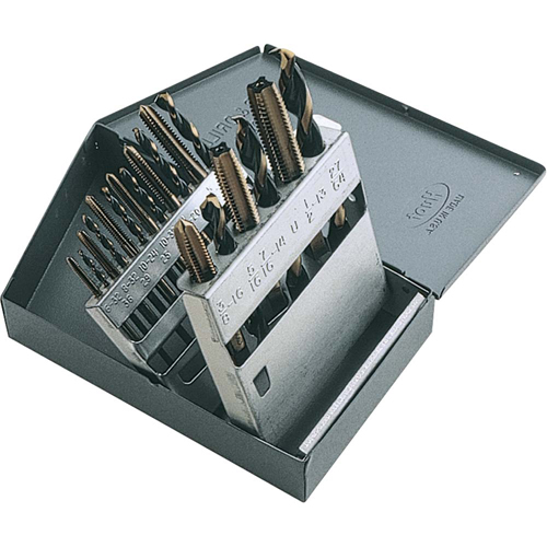 Gray Tools 2599 Tap & Drill Set, 18 Pieces