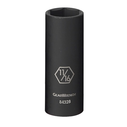 Gearwrench 84430N Douille, Chocs, 15/16", Prise 3/8", 6 pans, Profond