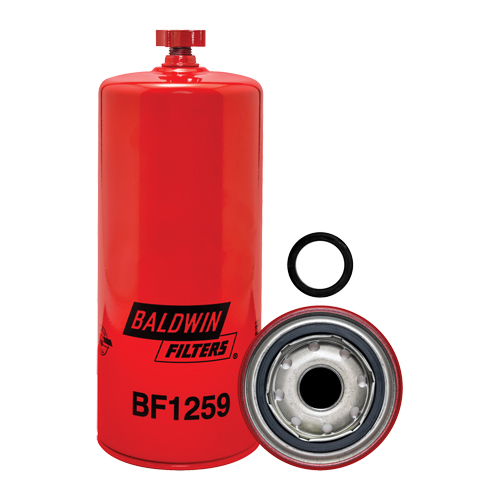 Baldwin Filters BF1259 BF1259 Spin-On Fuel/Water Separator with Drain