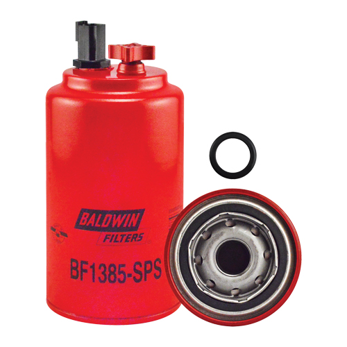 Baldwin Filters BF1385-SPS BF1385-SPS Filtre &agrave; carburant s&eacute;parateur d'eau avec drain &agrave; visser