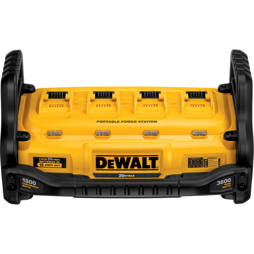 DEWALT DCB1800B Bloc d'alimentation portatif avec chargeur de piles parall&egrave;le 1800 Watts, 20 V, Lithium-ion