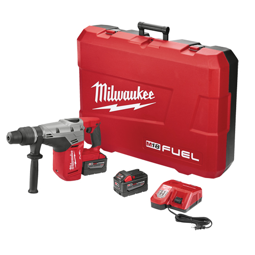 Milwaukee 2717-22HD Ensemble de marteau perforateur 1-9/16" M18 Fuel SDS Max, Mandrin 1-9/16", 18 V