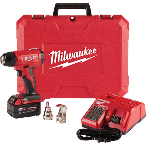 Milwaukee 2688-21 Trousse de pistolet thermique compact M18, 875°F (468° C)