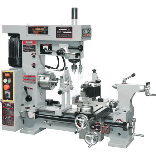 King Canada Combo Lathemilling Machine Uad695 Kc 1620clm Shop