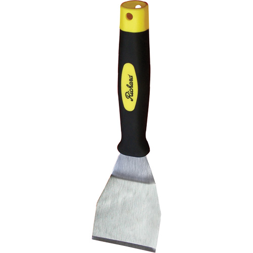 Richard R-03050 Bent Chisel Scraper, Carbon Steel Blade, 6" Wide, Plastic Handle