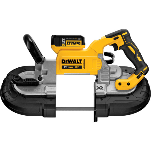DEWALT DCS374P2 Ensemble de scie &agrave; ruban, 20 V, 4-3/4" Capacit&eacute;