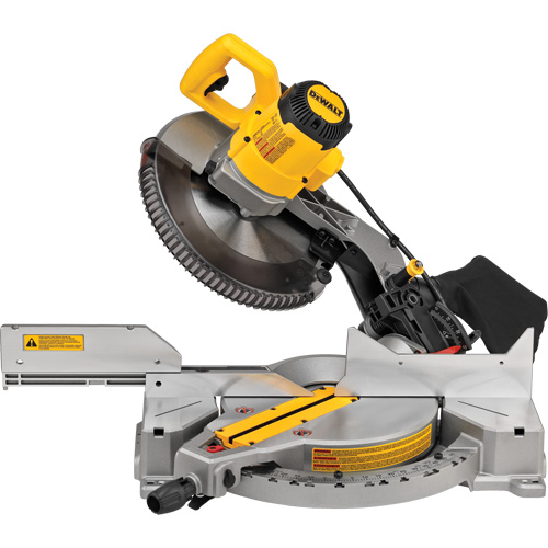 DEWALT DWS715 Single Bevel Compound Mitre Saw, 12", 15 A, 120 V