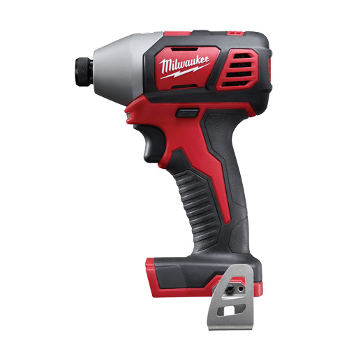 Milwaukee 2656-20 M18 Hex Impact Driver (Tool Only), 1/4", 1500 in-lbs Max. Torque, 18 V, Lithium-Ion