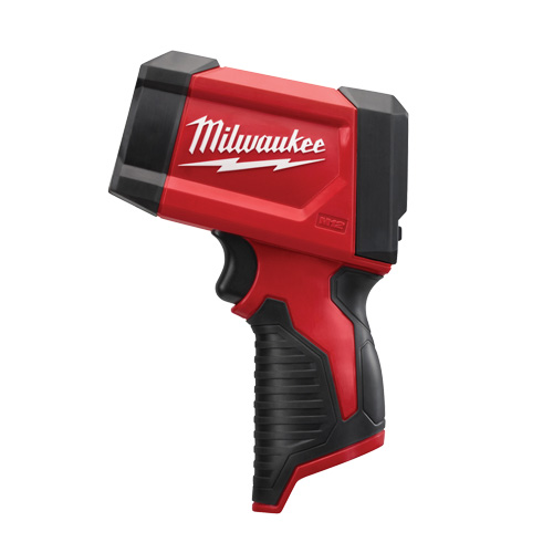 Milwaukee 2278-20 Temp-Gun thermom&egrave;tre &agrave; infrarouge M12, -22°- 1022°F (-30° -550°C ), 12:1, &eacute;missivit&eacute; Fixe