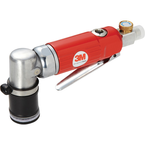 3M AB94753 Elite Non-Vacuum Random Orbital Sander, 1-1/4" Dia., 1/4" NPT Inlet, 12000 RPM