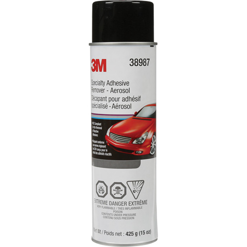 3M 38987 Specialty Adhesive Remover, 15 fl. oz., Aerosol Can
