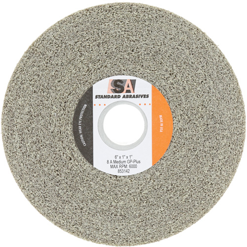 3M STA-853142 Meule &agrave; usage g&eacute;n&eacute;ral Standard Abrasives, 6" dia., Grain Moyen, Oxyde d'aluminium