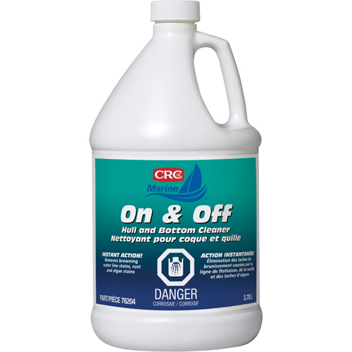 CRC Canada 1006430 On & Off Hull & Bottom Cleaner, 3.78 L, Jug