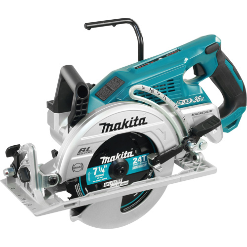 Makita DRS780Z Scie circulaire &agrave; poign&eacute;e arri&egrave;re (outil seulement), 7-1/4", 18 V