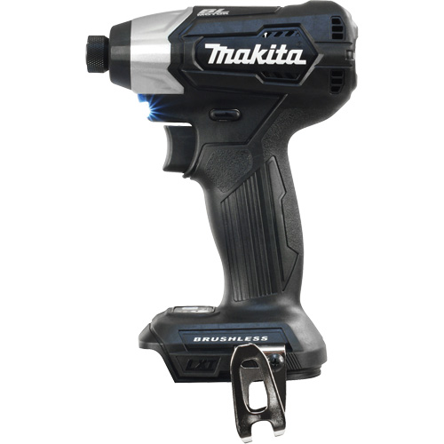 Makita DTD155ZB Sub-Compact Impact Driver with Brushless Motor, 1/4", 1240 in-lbs Max. Torque, 18 V, Lithium-Ion