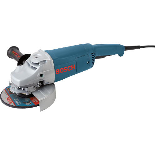 Robert Bosch 1772-6 Large Angle Grinder with Rat Tail Handle, 7", 120 V, 15 A, 6500 RPM