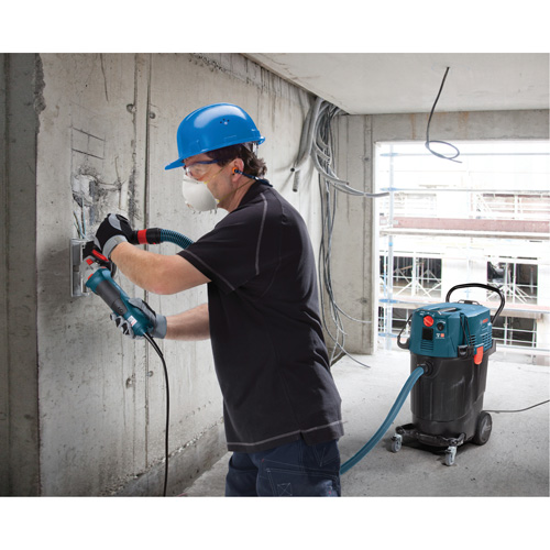 Bosch VAC140AH Dust Extractor, Abatement, 14.5 US Gal. (54.9 Litres) Capacity, Hepa Filtration