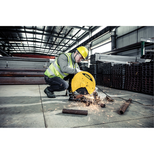 DEWALT D28730 Scie &agrave; tronçonner, 14", 4000 tr/min &agrave; vide, 120 V, 15 A