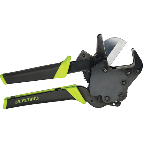 Greenlee 864QR Quick-Release Ratcheting PVC Cutter, 1-5/8" Capacity