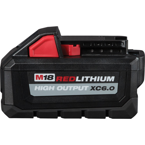 Milwaukee 48-11-1865 Bloc-pile M18 Redlithium High Output 6.0, Lithium-ion, 18 V, 6,0 Ah