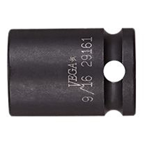 Vega 21601 Socket, Impact, 16 mm, 3/8" Drive, 6 Points