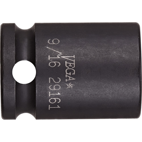 Vega 211161 Douille, Chocs, 11/16", Prise 3/8", 6 pans